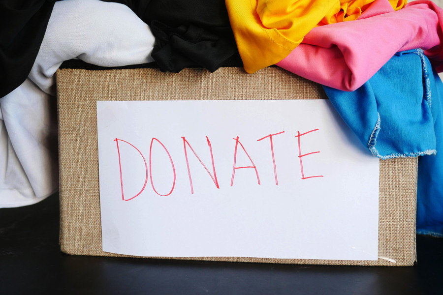 donate stuff you no longer need