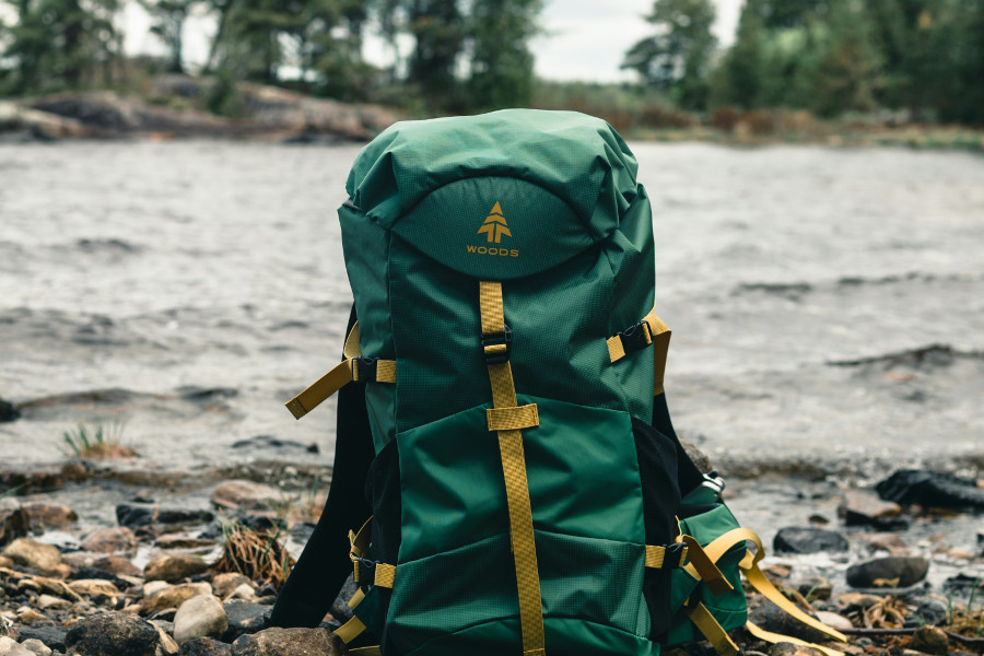 hiking in nature