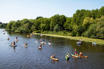 Go to a nearby lake or riverbank