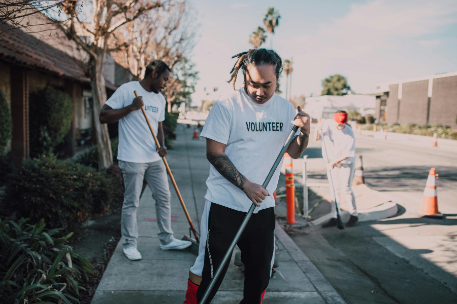 neighborhood cleanup