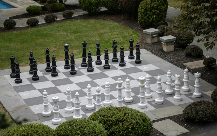 playing chess