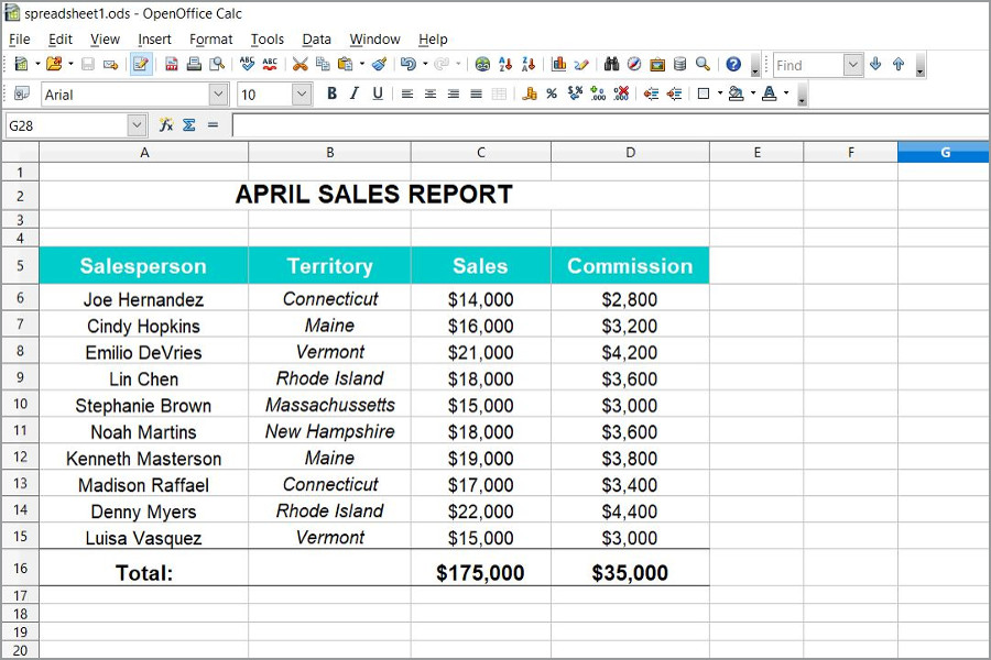 spreadsheet skills
