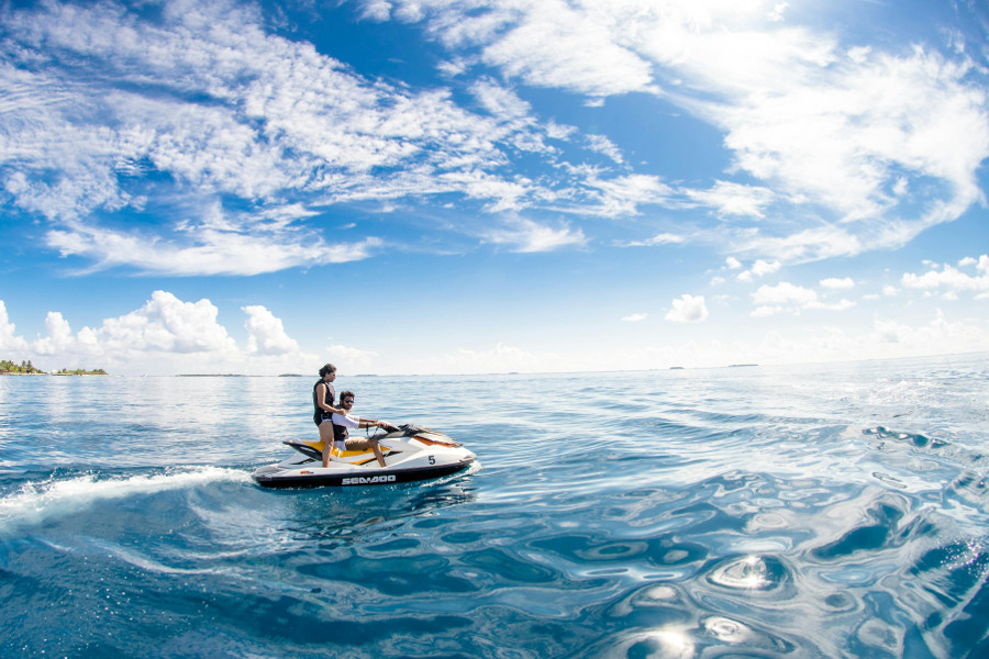 water sports: jet ski
