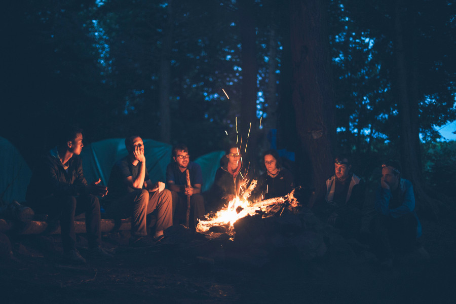 youth programs, volunteering - camp fire